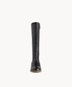 Elisa Wide Knee High Boot -Bullboxer AU Shop Elisa22wMCDO Black Leather 03