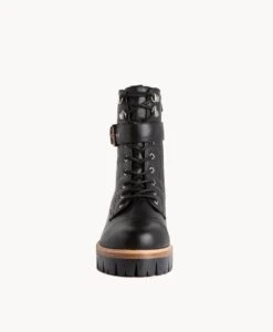 Epsom Combat Boot -Bullboxer AU Shop Epsom22wMCDO Black Leather 3