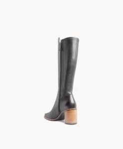 Estella Knee High Boot -Bullboxer AU Shop Estella23wMCDO Black Leather 4