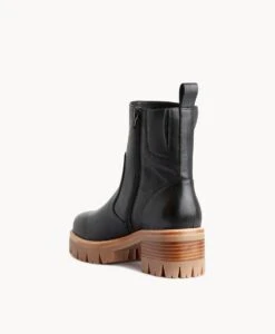 Everest Ankle Boot -Bullboxer AU Shop Everest22wMCDO Black Leather 4