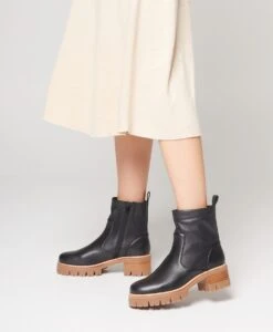 Everest Ankle Boot -Bullboxer AU Shop Everest22wMCDO Black Leather 0167