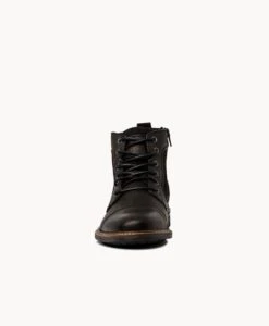 Bullboxer Fabian Leather Boot -Bullboxer AU Shop Fabian19wSULO Black 3 1