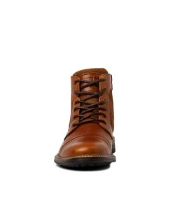 Bullboxer Fabian Leather Boot -Bullboxer AU Shop Fabian19wSULO Cognac 3 1