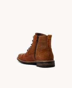 Bullboxer Fabian Leather Boot -Bullboxer AU Shop Fabian19wSULO Cognac 4 1