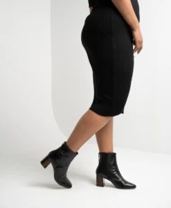 Fable Ankle Boot -Bullboxer AU Shop Fable23wMCDO Black Leather7227 WEB