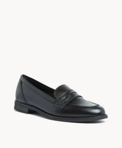 Fae Loafer -Bullboxer AU Shop Fae23wSLMO Black Leather 1