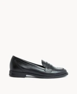 Fae Loafer -Bullboxer AU Shop Fae23wSLMO Black Leather 2