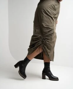 Fig Ankle Boot -Bullboxer AU Shop Fig23wMCDO Black Leather6629 WEB