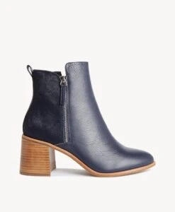 Fiona Ankle Boot -Bullboxer AU Shop Fiona23wMCDO Ink Leather Ink Pony 2