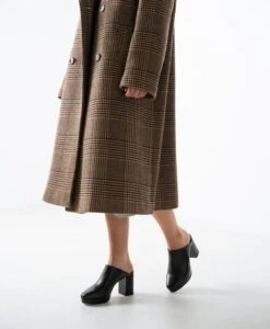 Flirt Mule -Bullboxer AU Shop Flirt Black Leather Black Croc 2458 WEB