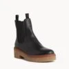 Flora Ankle Boot -Bullboxer AU Shop Flora23wURBO Black Leather 1