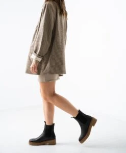 Flora Ankle Boot 13 Flora Ankle Boot -Bullboxer AU Shop Flora23wURBO Black Leather 2278 WEB