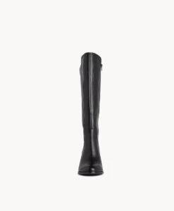 Freida Knee High Boot -Bullboxer AU Shop FreidaWide23wMCDO Black Leather 3