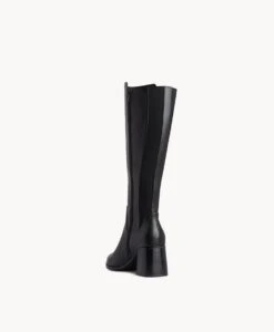 Freida Knee High Boot -Bullboxer AU Shop FreidaWide23wMCDO Black Leather 4