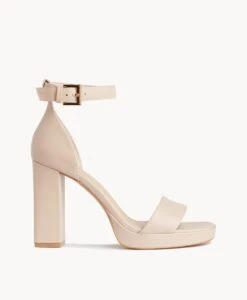 Fynn Platform Sandal -Bullboxer AU Shop Fynn22sMCDO Almond Leather 2 1