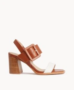 Griffen Heel -Bullboxer AU Shop Griffen22sMCDO Brandy leather White leather 2