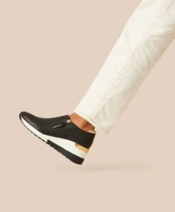 Harlow Platform Sneaker -Bullboxer AU Shop Harlow Black 3