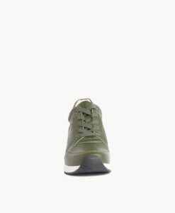 Hero Platform Sneaker -Bullboxer AU Shop Hero W Olive Leather Olive Croc 3