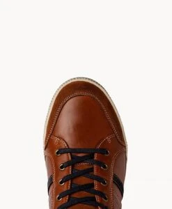 Hynek Leather Sneaker -Bullboxer AU Shop Hynek18wWLKO Cognac 5 1