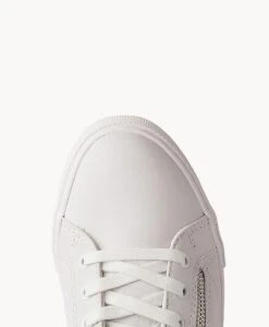 Imogen Zip Wide Sneaker -Bullboxer AU Shop Imogen Zip W White Leather 5 1