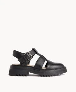 Indiana Flat -Bullboxer AU Shop Indiana22sMCDO Black Leather 2 1