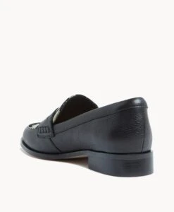 Iova Loafer -Bullboxer AU Shop Iova23wMCDO Black Floral Black Suede 4