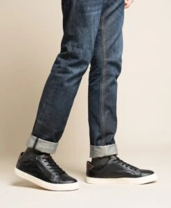 Irvine Sneaker -Bullboxer AU Shop Irvine M Black Brown 03165 WEB