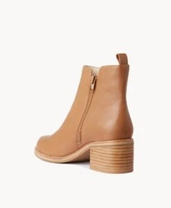 Jace Ankle Boot -Bullboxer AU Shop Jace22wMCDO Tan Leather 4