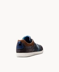 Bullboxer Jai Leather Sneaker -Bullboxer AU Shop Jai14sSULO Navy4