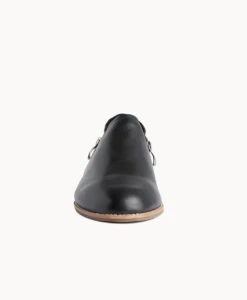 Janice Wide Flat -Bullboxer AU Shop JaniceWide21wMCDO Black Leather 3