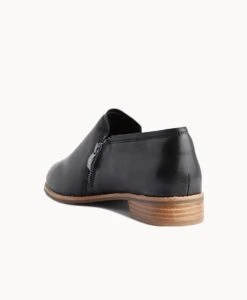 Janice Wide Flat -Bullboxer AU Shop JaniceWide21wMCDO Black Leather 4