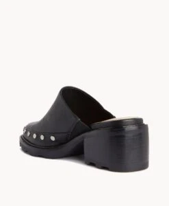 Jolene Mule -Bullboxer AU Shop Jolene23wMCDO Black Leather 4 1