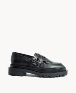 Katie Loafer -Bullboxer AU Shop Katie23wMCDO Black Leather 2