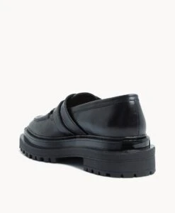 Katie Loafer -Bullboxer AU Shop Katie23wMCDO Black Leather 4