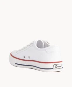 Kellie Sneaker -Bullboxer AU Shop Kellie Canvas Zip W White Red Black 4