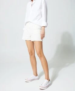 Kellie Sneaker -Bullboxer AU Shop Kellie Canvas Zip W White Red Blue 0086