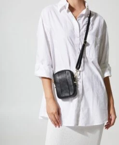 Kendall Crossbody Bag -Bullboxer AU Shop Kendall22sGNRO Black Leather 0807