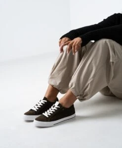 Kenya Sneaker -Bullboxer AU Shop Kenya W Olive Corduroy 0876 WEB