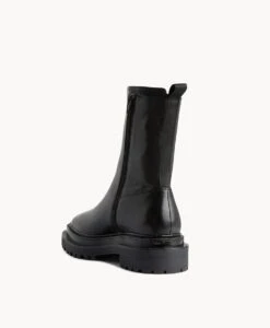 Kyle Combat Boot -Bullboxer AU Shop Kyle22wMCDO Black Leather 4