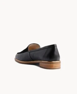 Lapel Dress Loafer -Bullboxer AU Shop Lapel21wMCDO Black Leather Combo 4 1