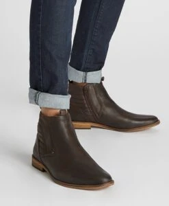 Bullboxer Ledger Chelsea Boot -Bullboxer AU Shop Ledger15wSULO Dark Brown Hero