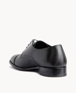 Leonardo Leather Dress Shoe -Bullboxer AU Shop Leonardo22wTSAO Black Leather 4