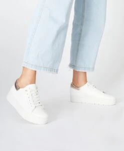 Lindsay Sneaker -Bullboxer AU Shop Lindsay W White Rose gold 6994