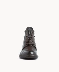 London Lace Up Boot -Bullboxer AU Shop London23wTSAO Chocolate Leather 3