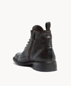 London Lace Up Boot -Bullboxer AU Shop London23wTSAO Chocolate Leather 4