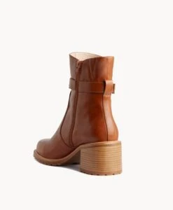 Luca Ankle Boot -Bullboxer AU Shop Luca22wMNCO Brandy Leather 4