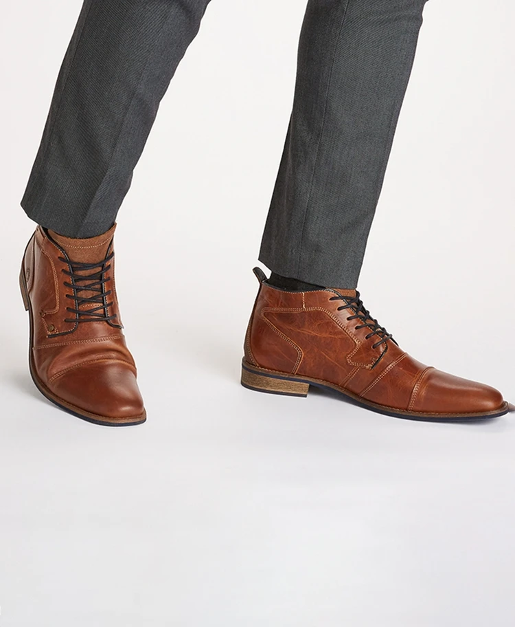 Bullboxer Georges Leather Dress Boot 8 Bullboxer Georges Leather Dress Boot - Image 6