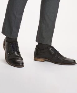 Bullboxer Gosling Dress Shoe -Bullboxer AU Shop MC AW19 Gosling Black Hero