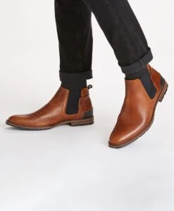Bullboxer Killy Chelsea Boot -Bullboxer AU Shop MC AW19 Killy Cognac Hero