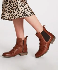 Willow Chelsea Boot -Bullboxer AU Shop MC AW19 Willow Brandy Hero